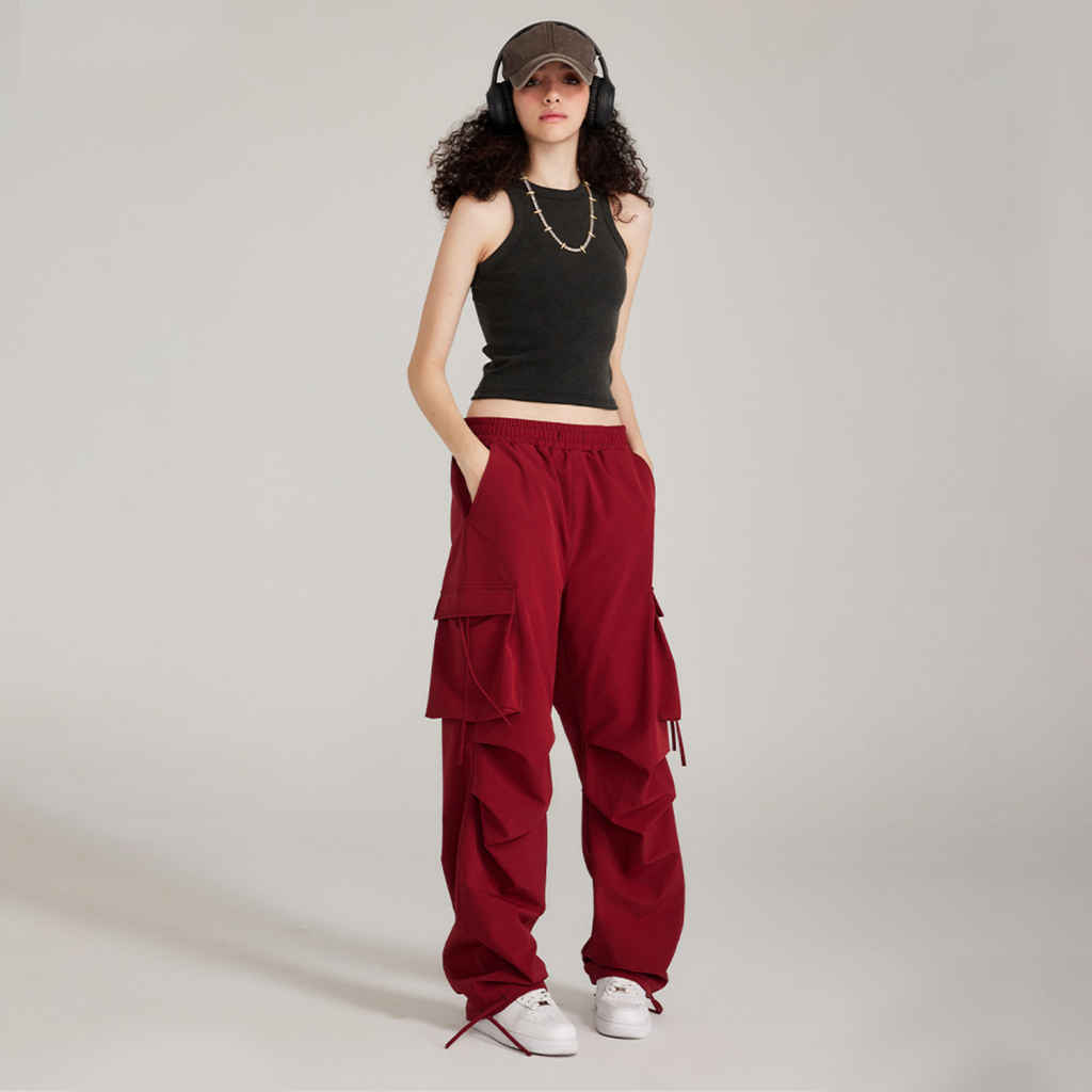 Streetwear Fried Snowflakes Heavyweight Washed Hip-hop Jazz  Women's Vest - Print On Demand | HugePOD-2