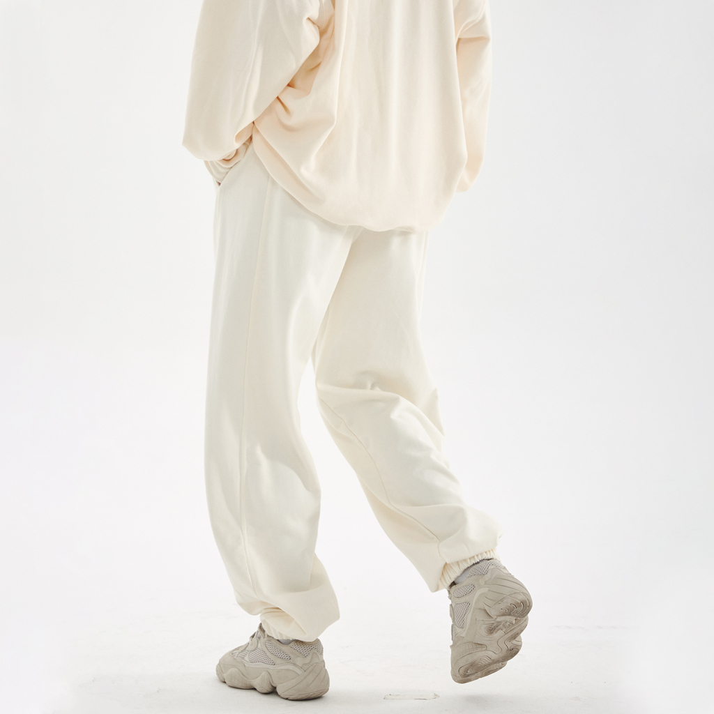 Streetwear Unisex Zipper Split Hem Joggers - Print On Demand | HugePOD-3