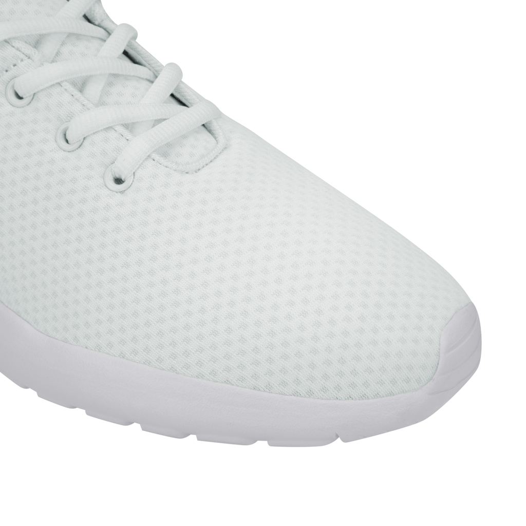 All-Over Print Fashion Lace Up Mesh Sneakers | HugePOD-10