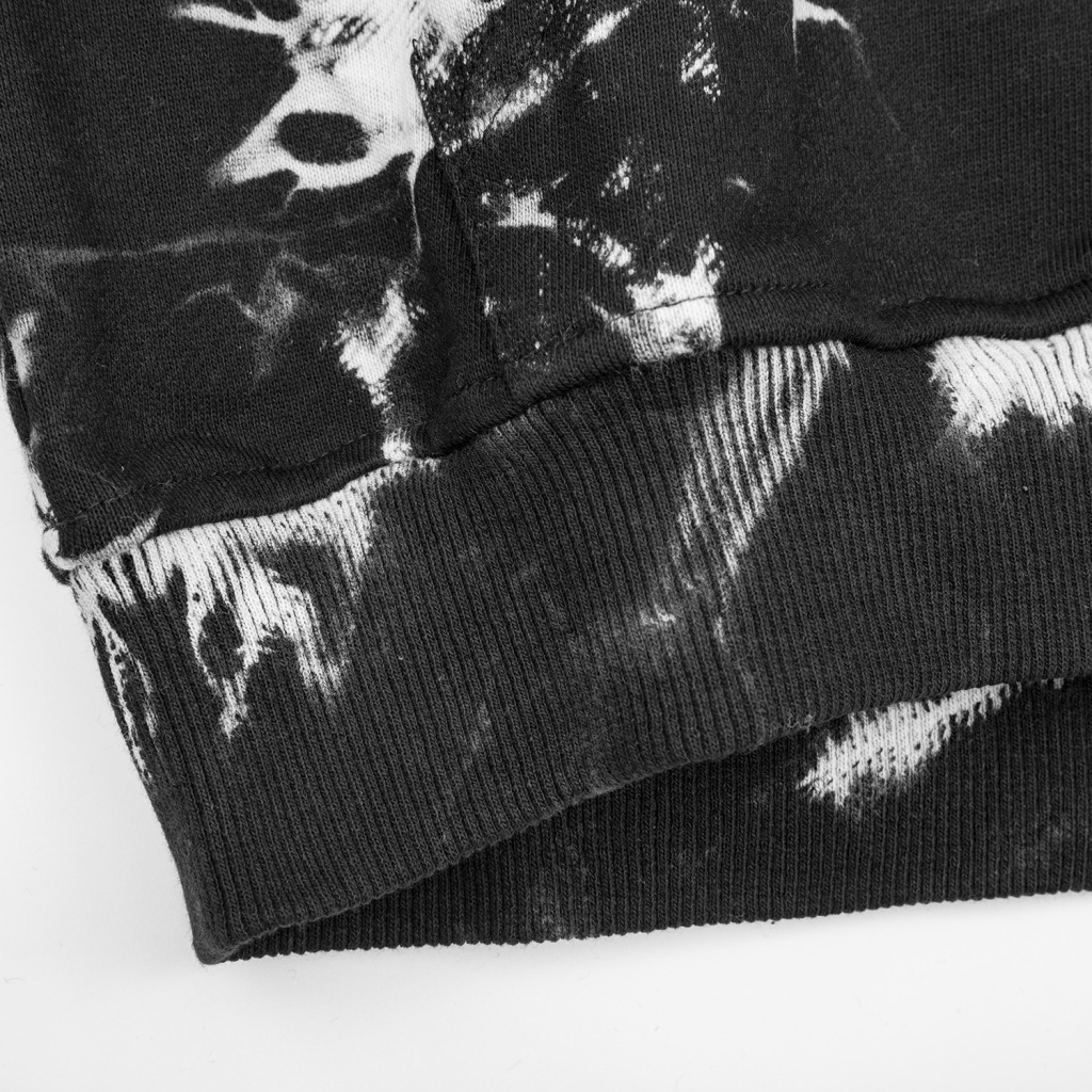 Streetwear Unisex Marble Tie-Dye Hoodie - Print On Demand | HugePOD-6