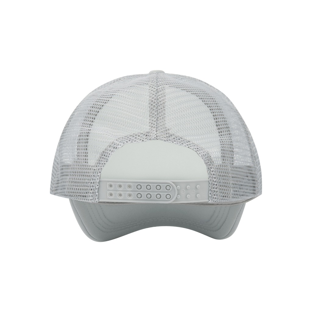 Streetwear Mesh Trucker Cap | Gray - Print On Demand | HugePOD-3