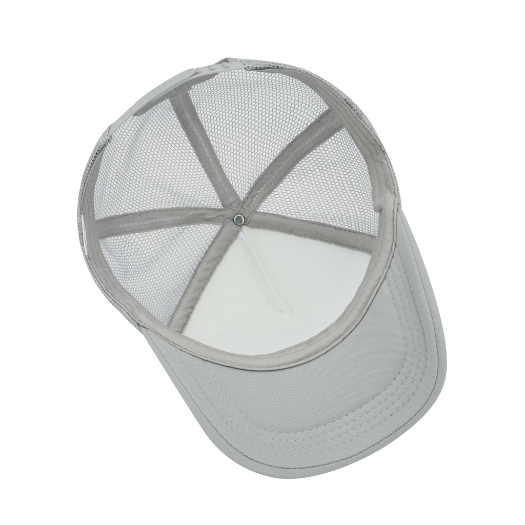 Streetwear Mesh Trucker Cap | Gray - Print On Demand | HugePOD-5