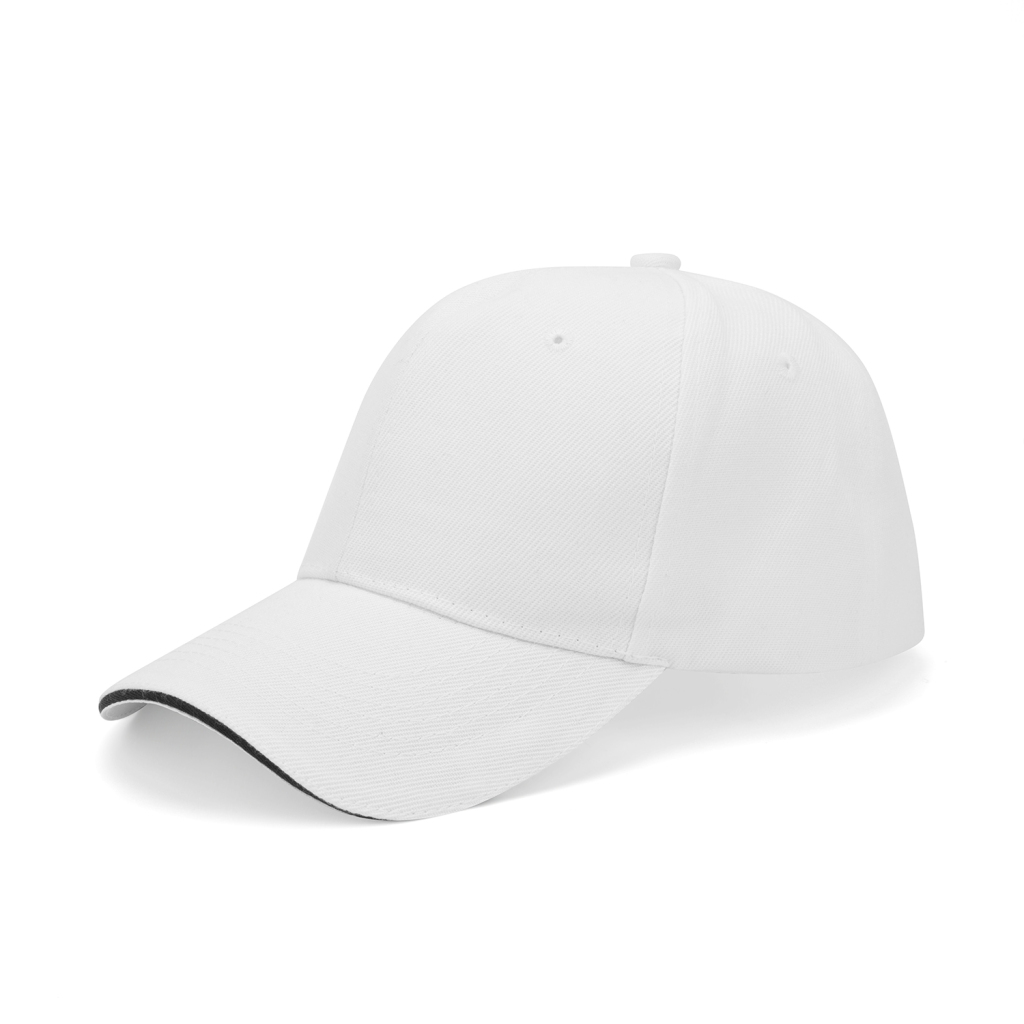 Contrast Binding Baseball Cap | HugePOD-4