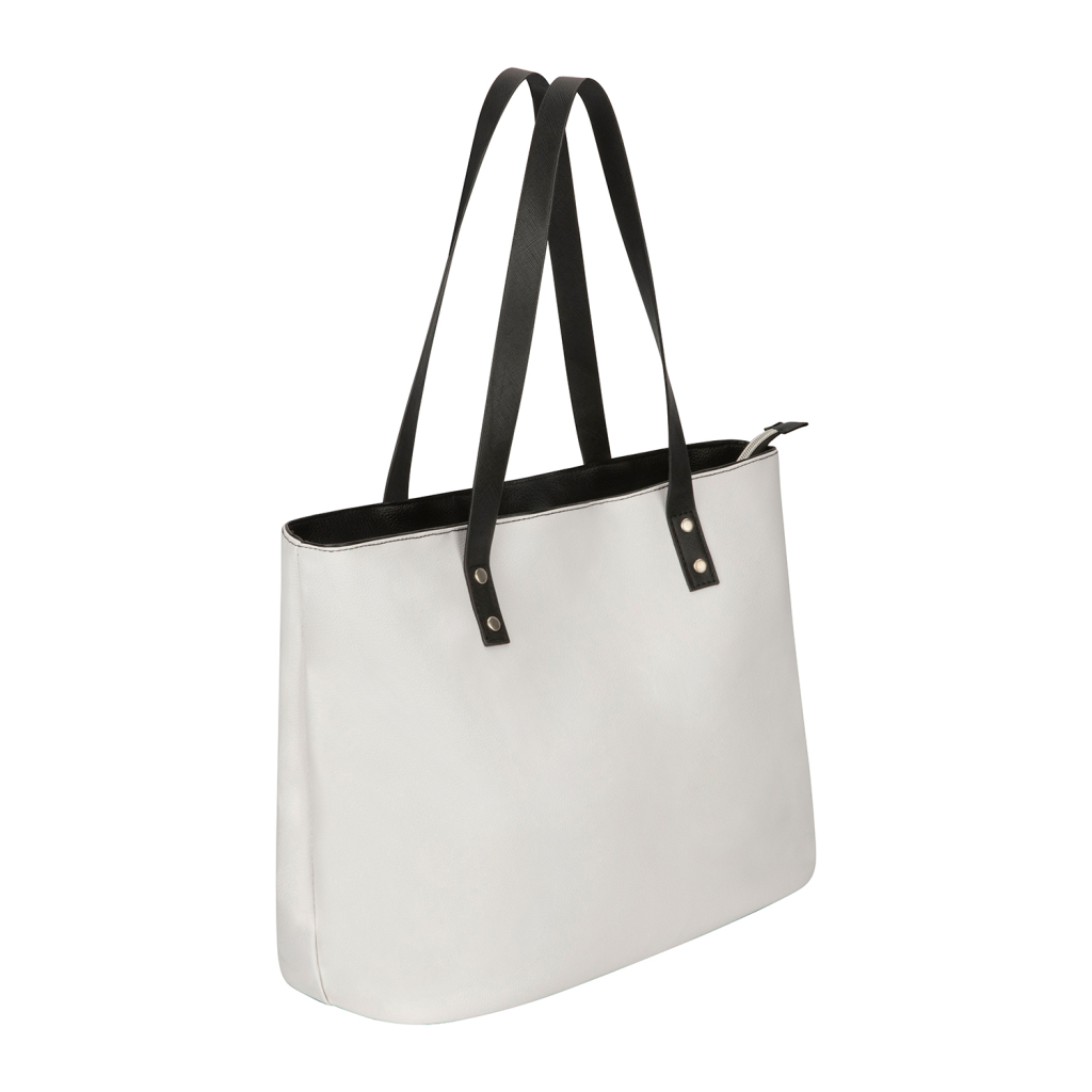 All-Over Print Leather Shoulder Bag | HugePOD-4