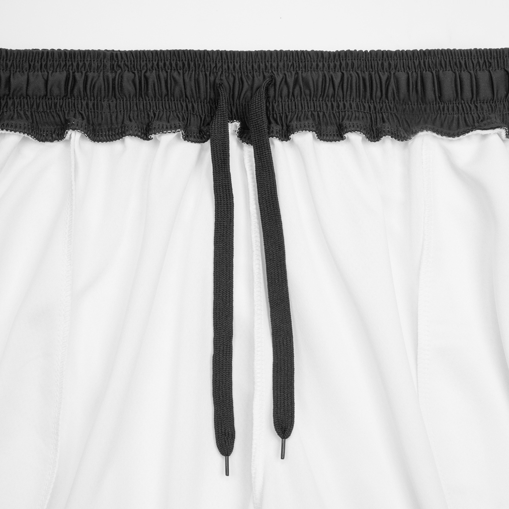 Streetwear Men's Striped Trim Basketball Shorts - Print On Demand | HugePOD-7