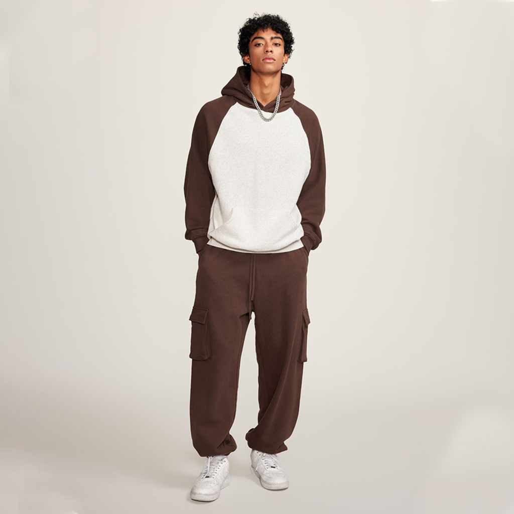 Streetwear Drawstring Waist Fleece Joggers | Dropshipping-4