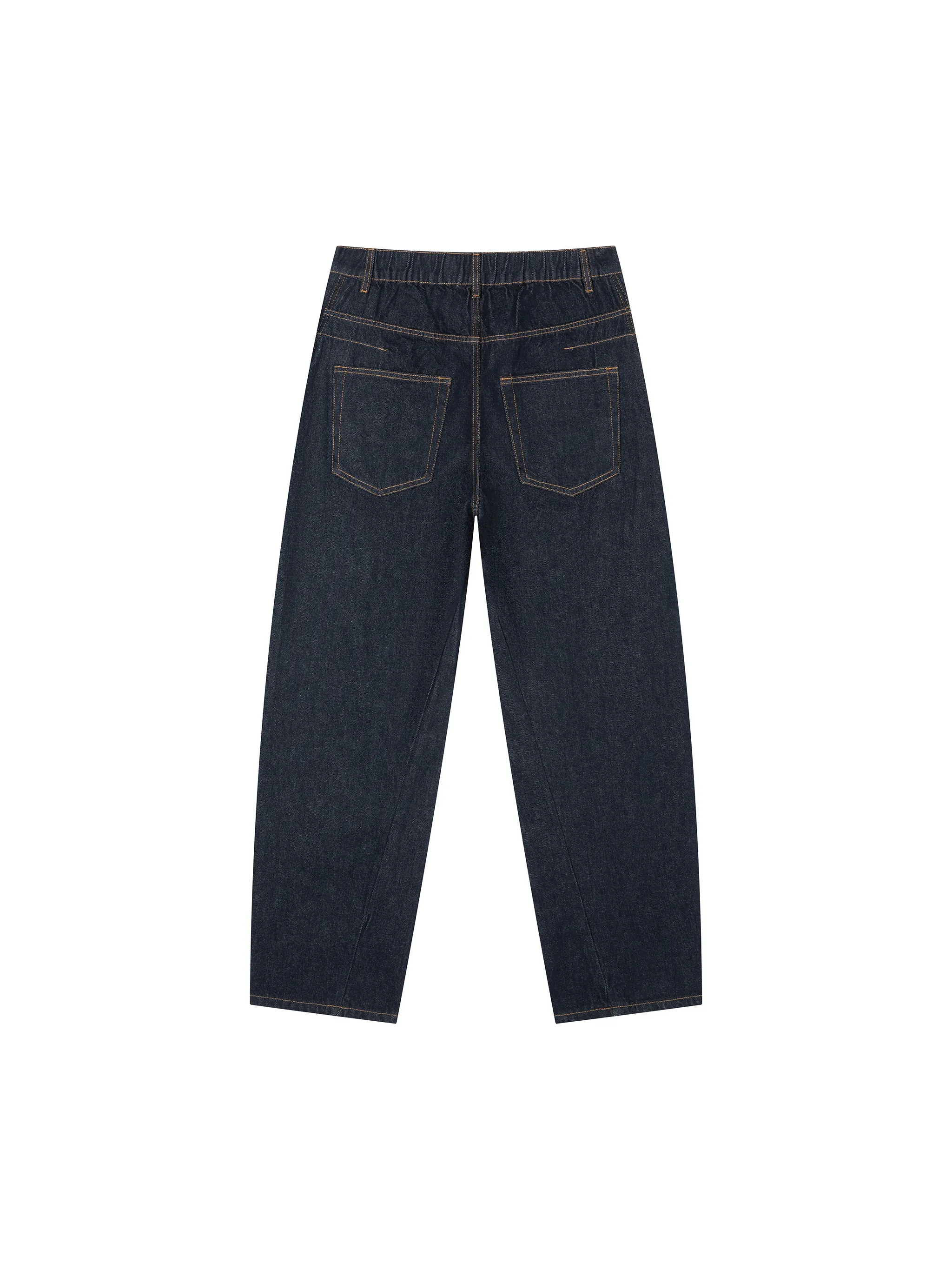 Men's Vintage Wash Barrel Leg Jeans