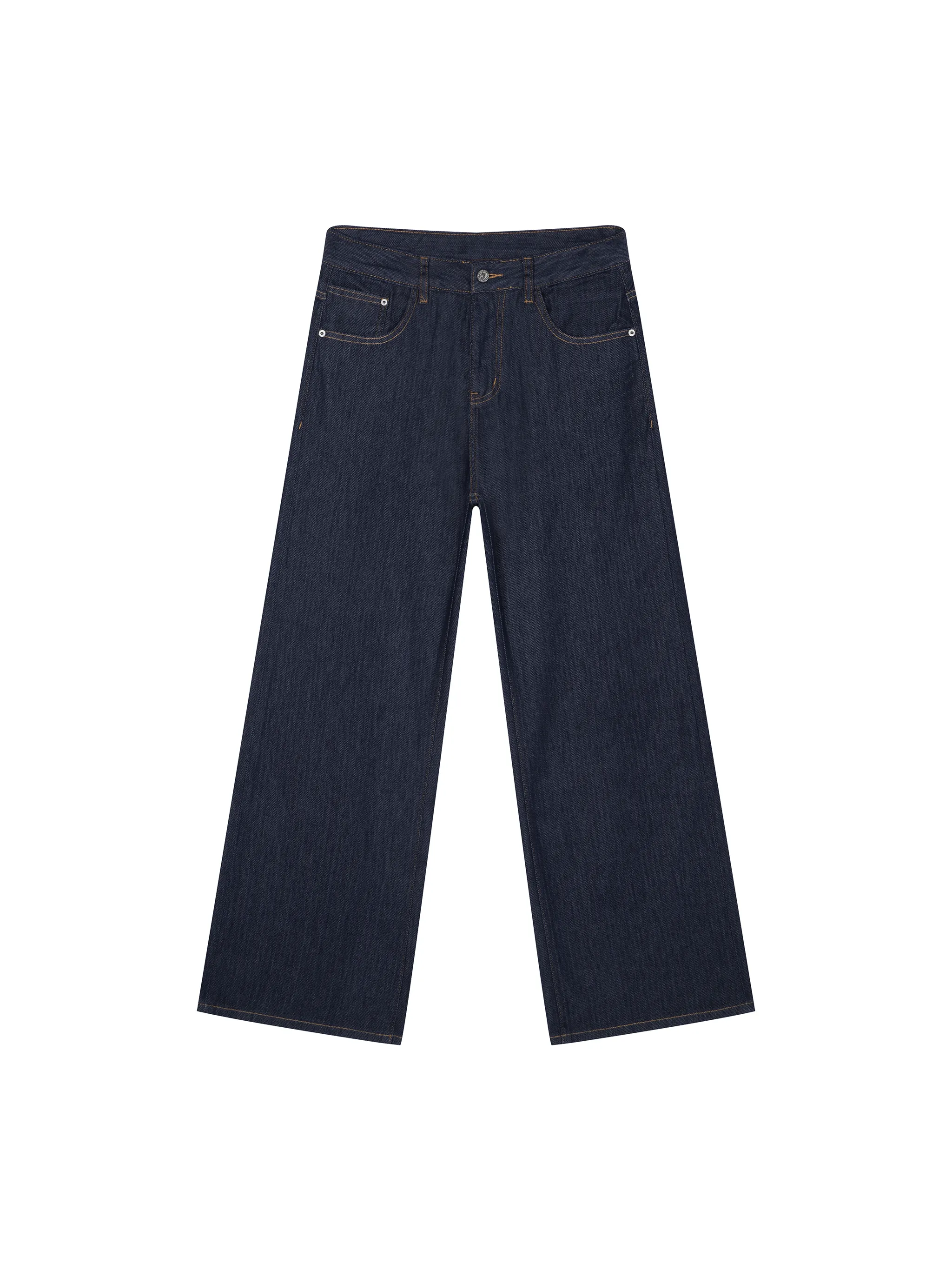 Men's Loose Fit Wide Leg Jeans