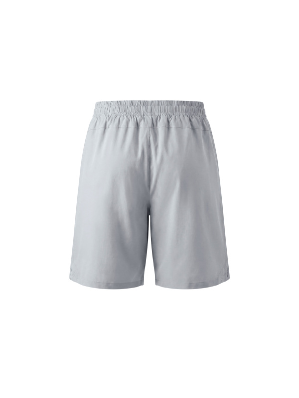 Men’s Solid Elastic Waist Shorts
