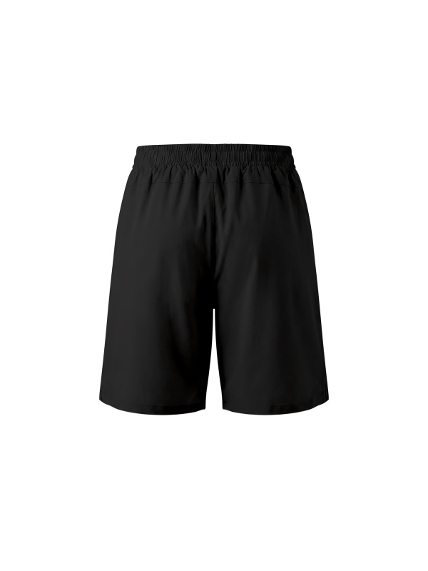 Men’s Solid Elastic Waist Shorts