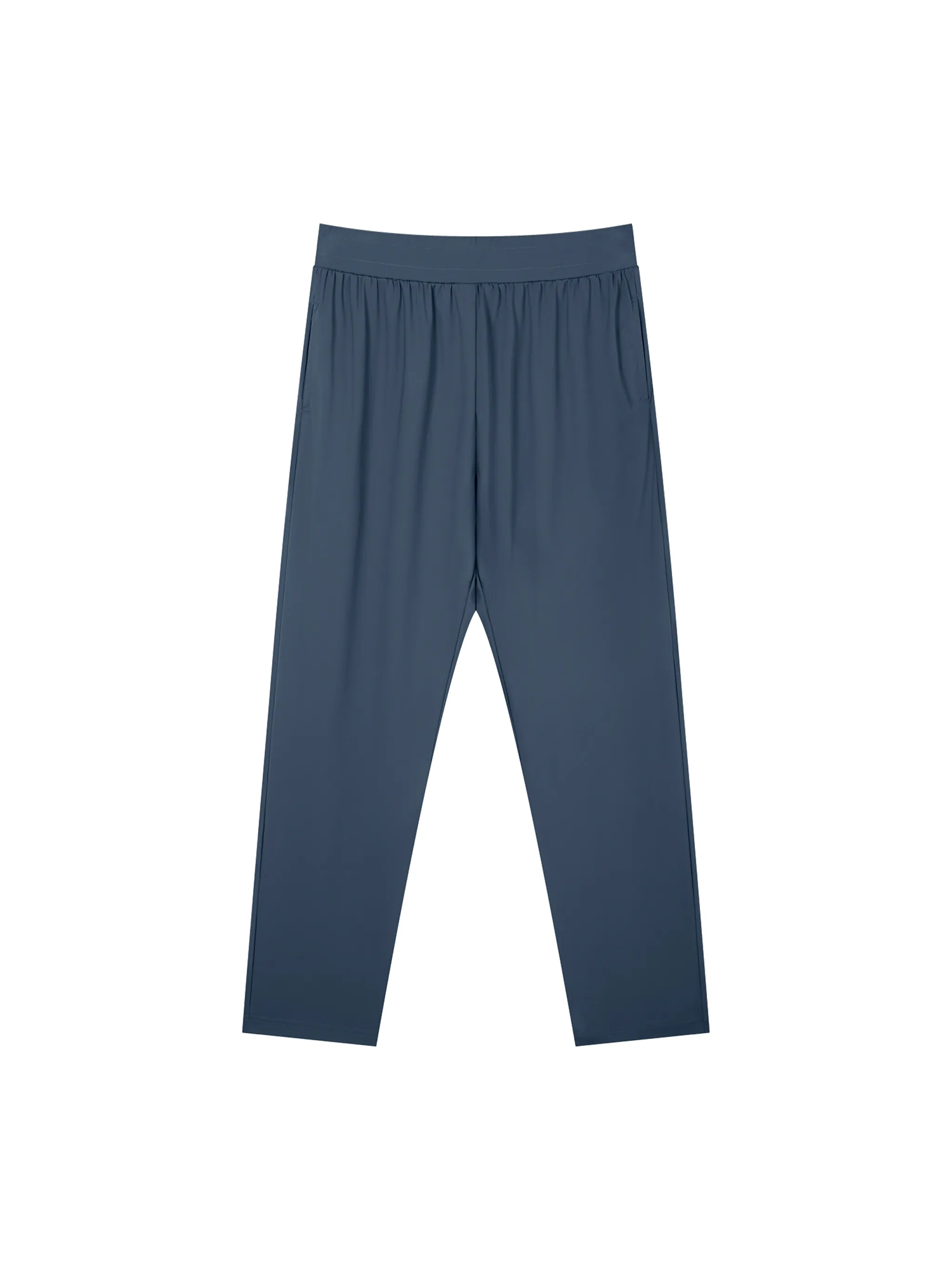 Men's Straight Leg Elastic Waist Pants