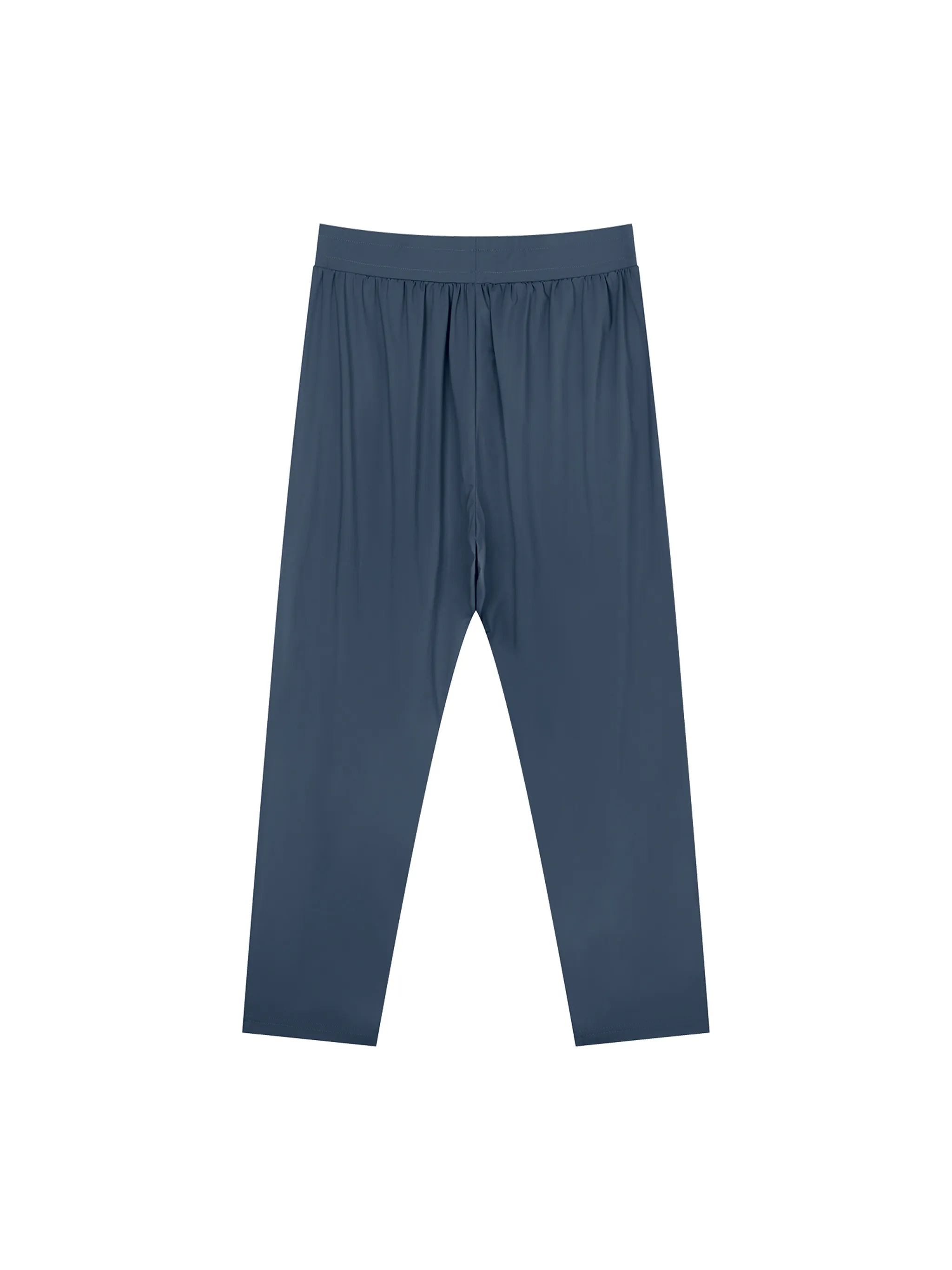 Men's Straight Leg Elastic Waist Pants