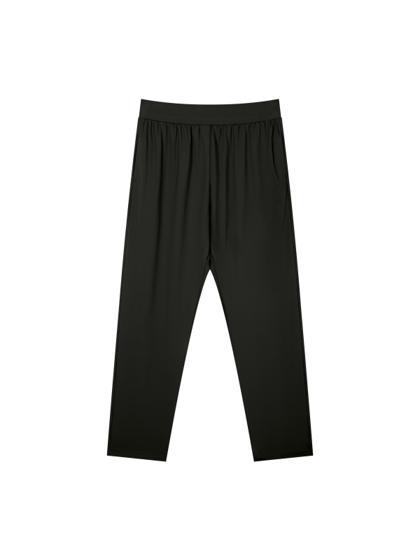 Men's Straight Leg Elastic Waist Pants