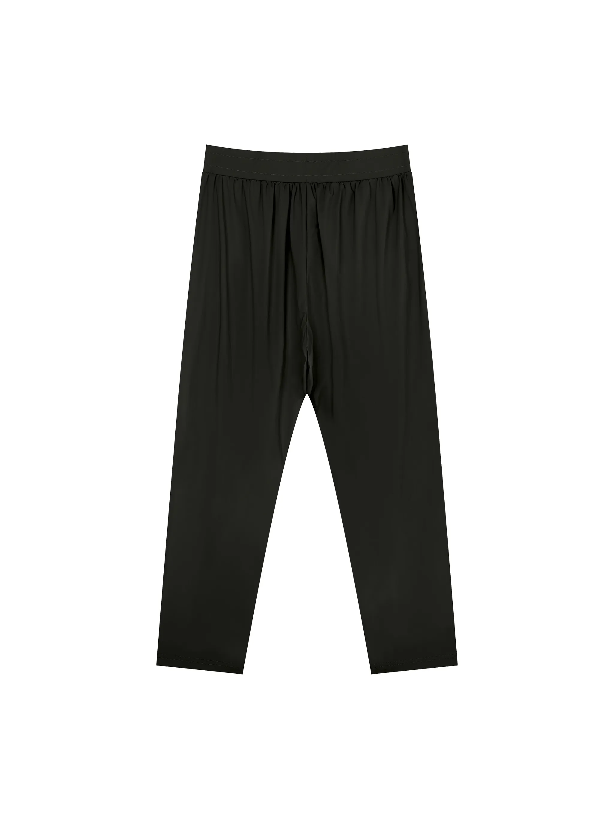 Men's Straight Leg Elastic Waist Pants