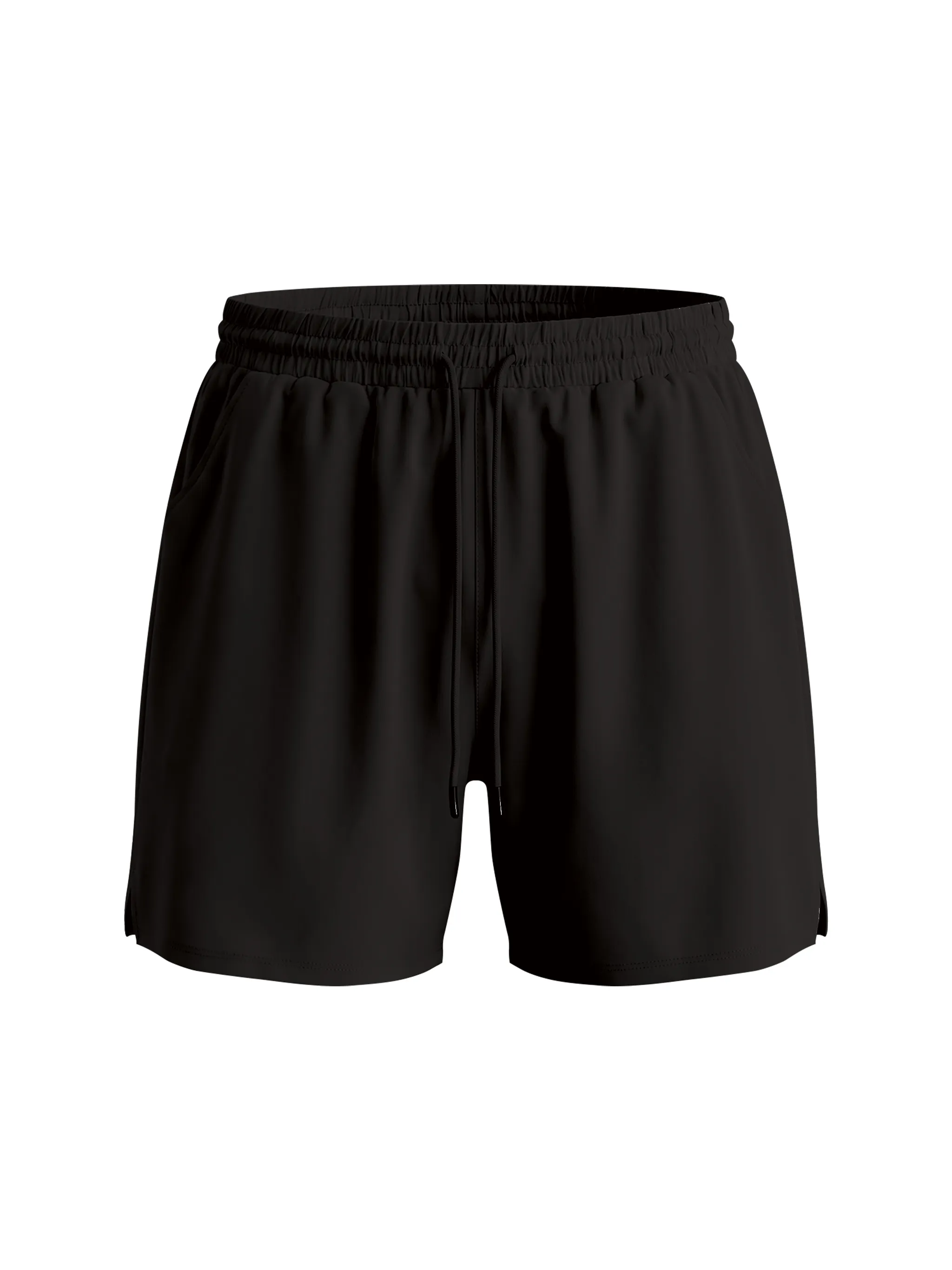Men's Pocketed Compression-Lined Performance Shorts