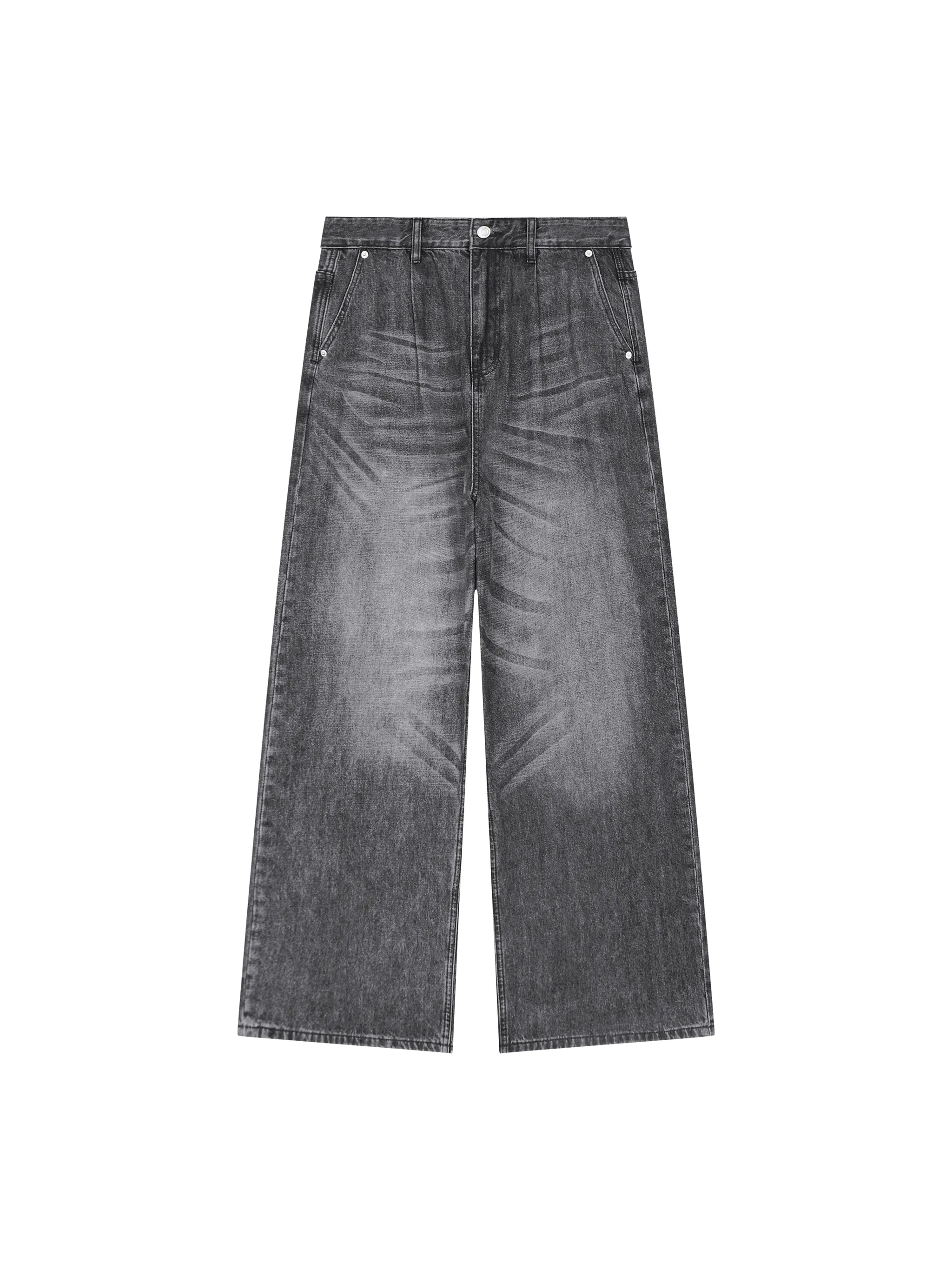 Men's Vintage Wash Denim Jeans