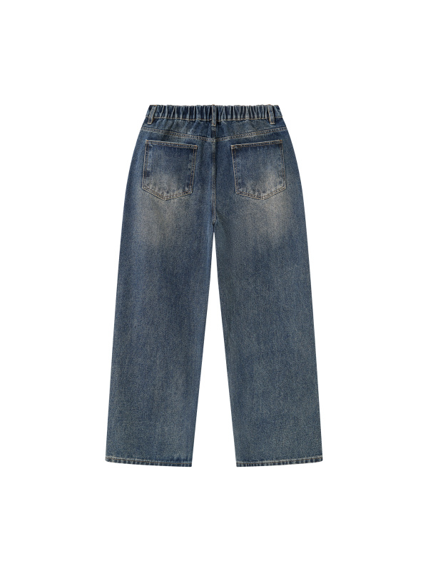 Men's Vintage Wash Denim Jeans