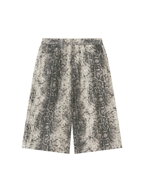 Men's Snake Print Shorts
