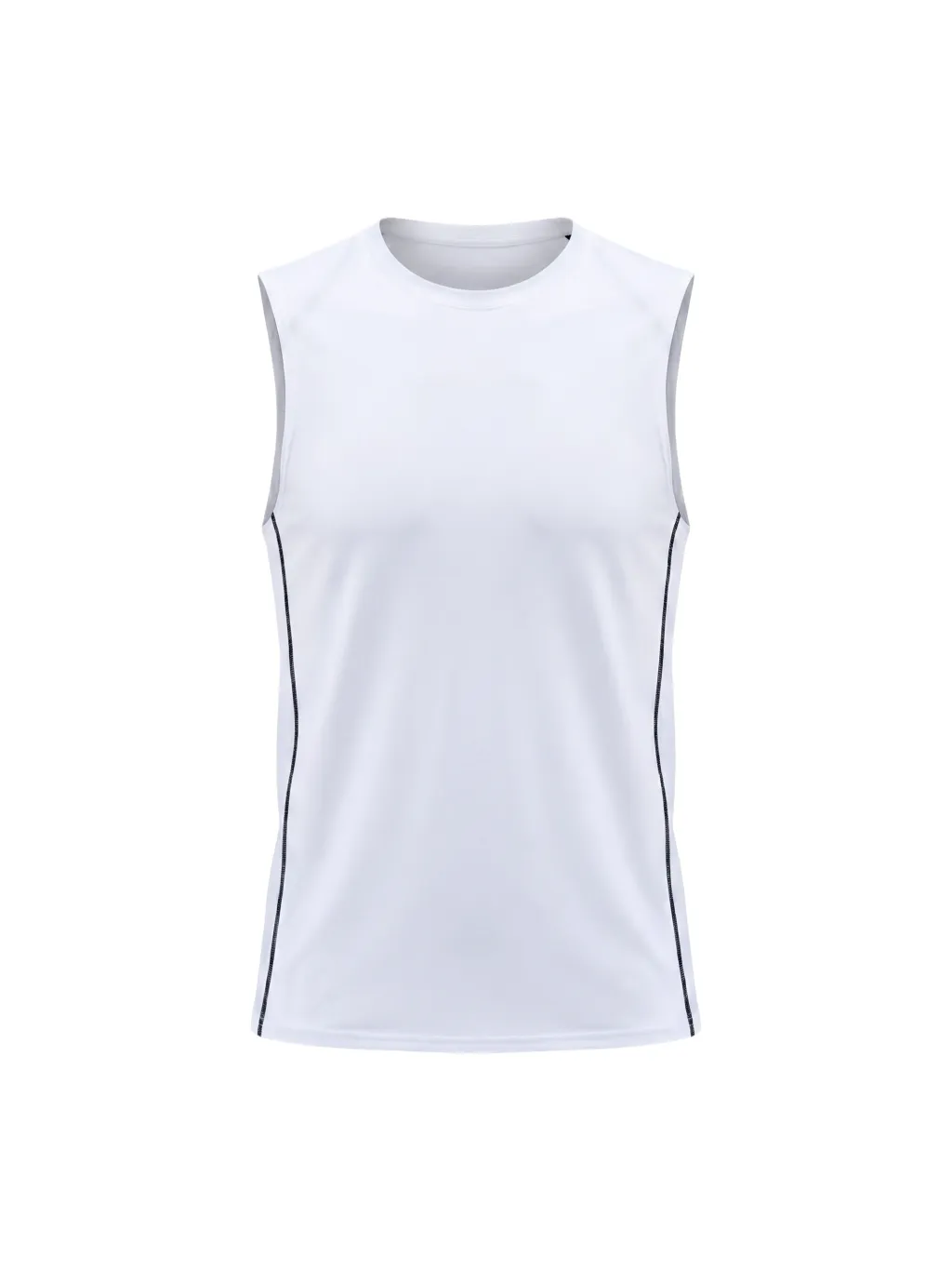 Men's Slim-Fit Topstitch Tank Top