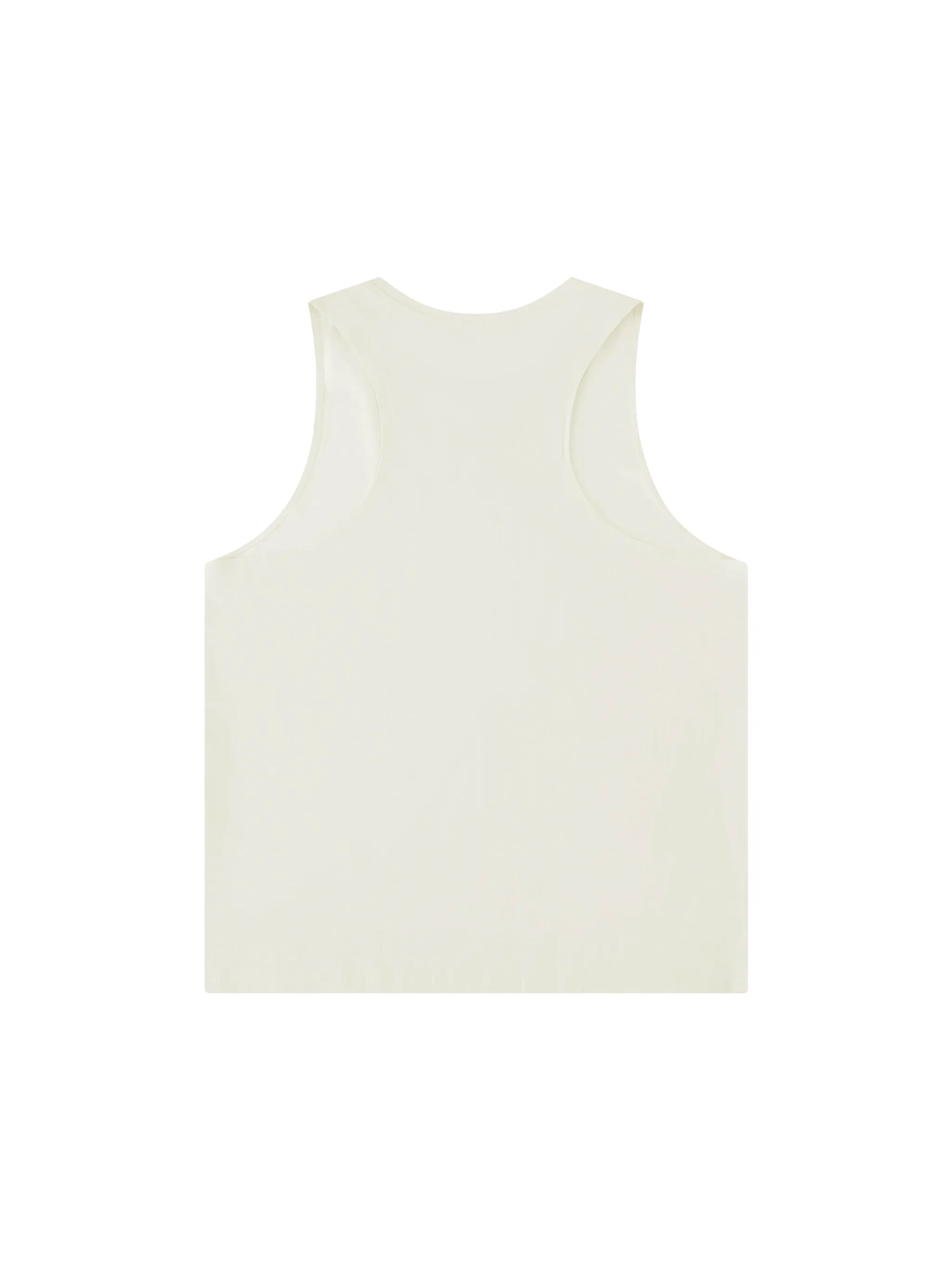 Men's Solid Color Crewneck Tank Top