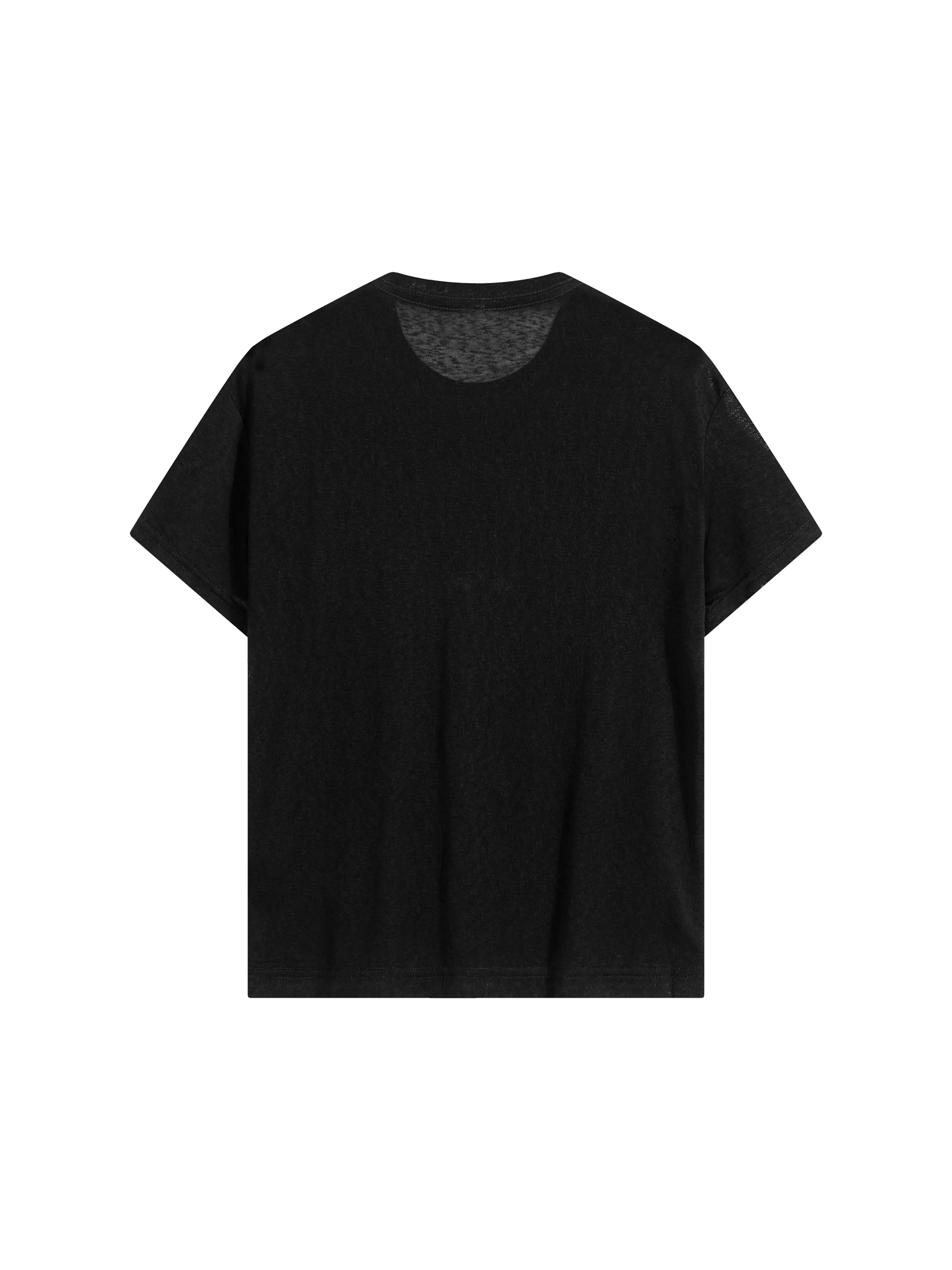 Men’s Sheer Lyocell Blend Boxy T-Shirt