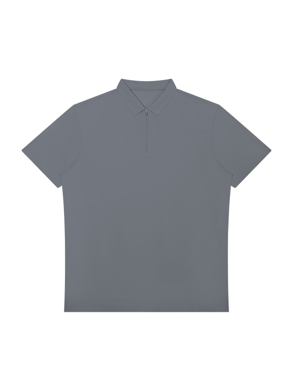 Men's Quarter-Zip Performance Polo Shirt
