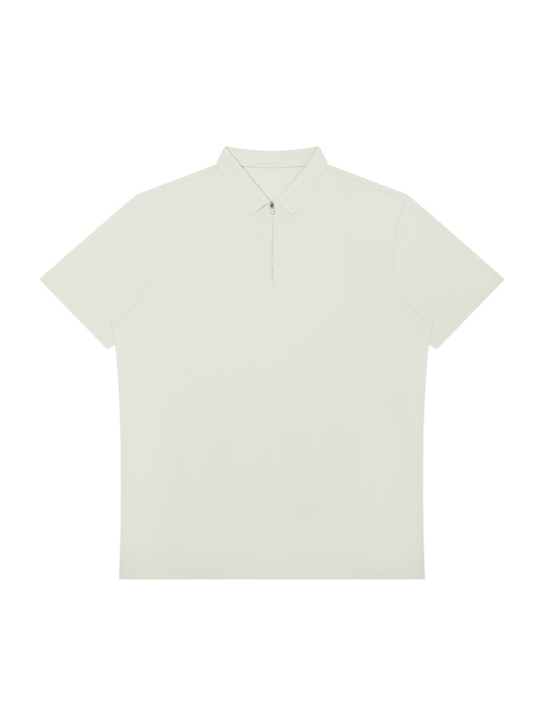 Men's Quarter-Zip Performance Polo Shirt