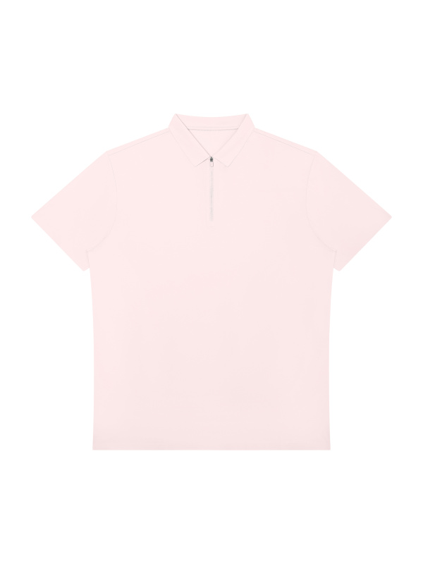 Men's Quarter-Zip Performance Polo Shirt