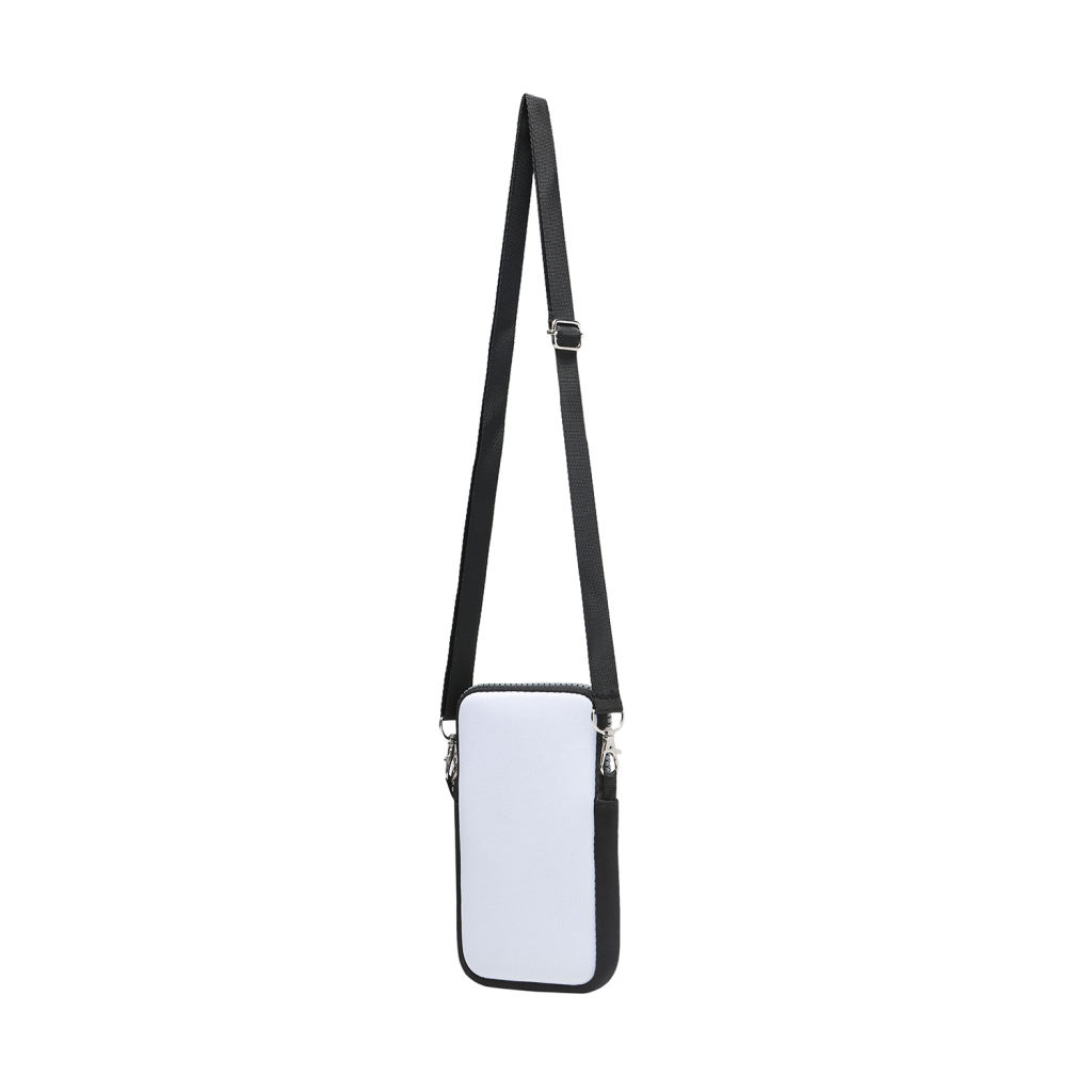 Custom PU All-Over Print Leather Crossbody Bag | HugePOD-7