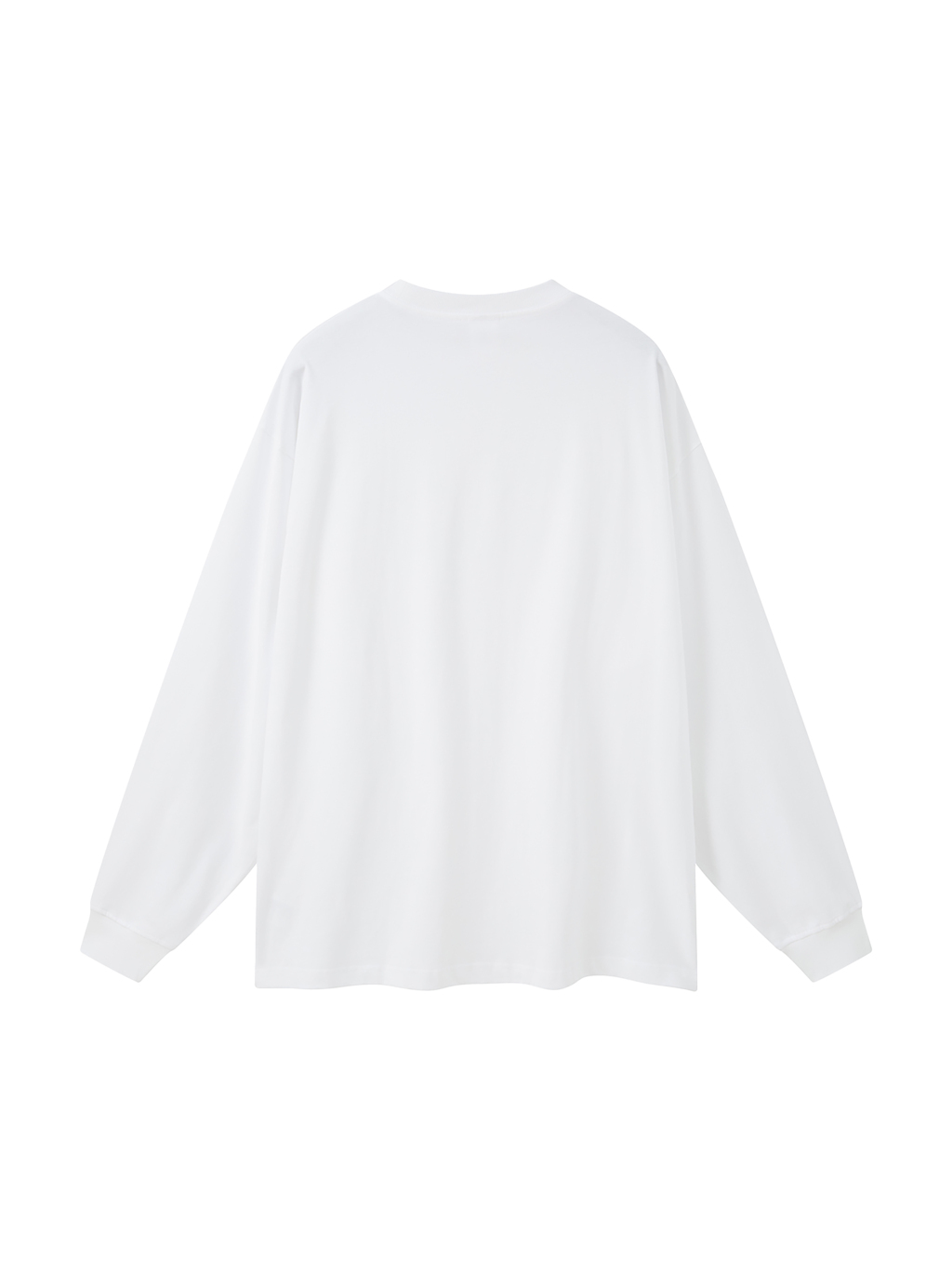 Streetwear 305g FOG 100% Cotton Long Sleeve Tee-2