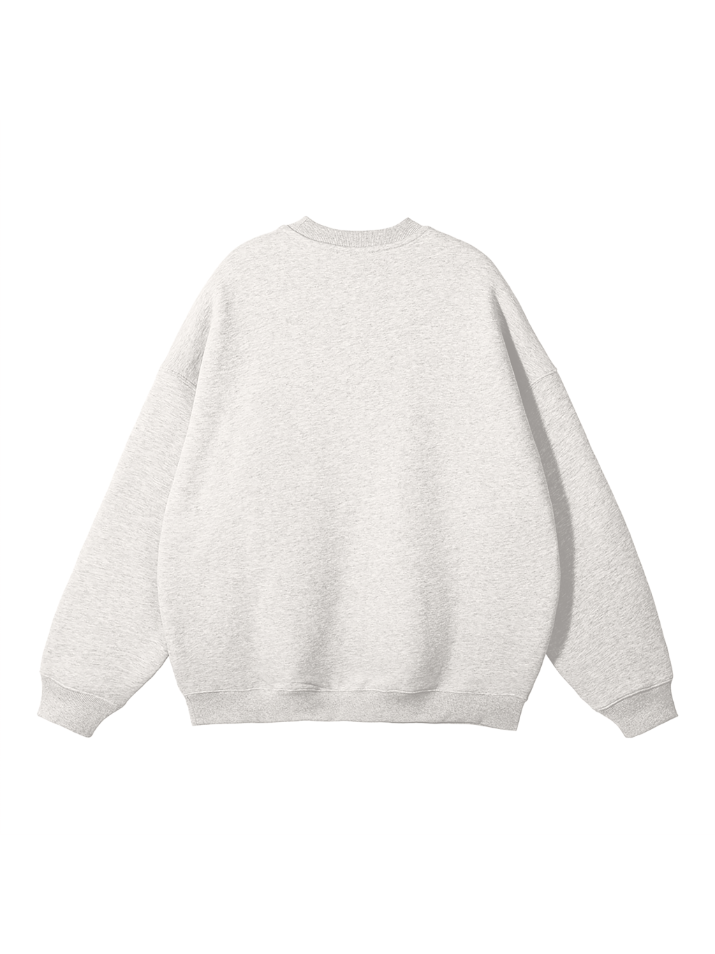 Streetwear Solid Color Fleece Pullover | Print On Demand-2