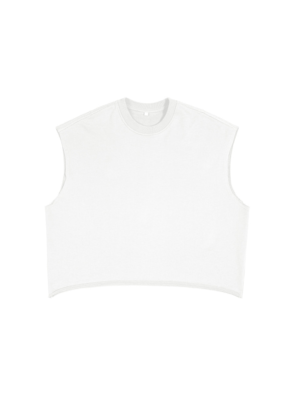French Terry Boxy Tank Top