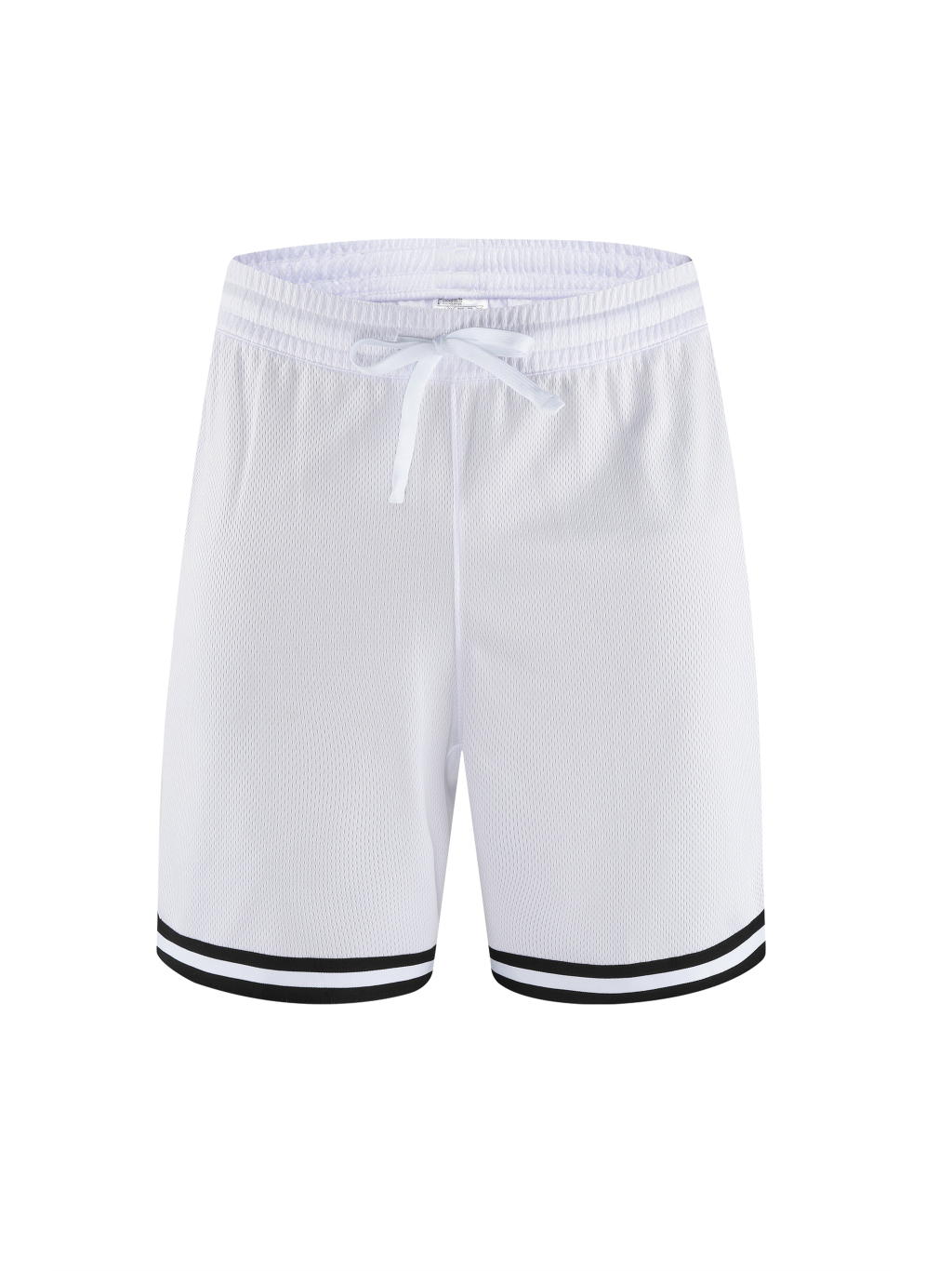 Classic Stripe Trim Zip Pocket Basketball Shorts - 160 GSM - Thumbnail Image