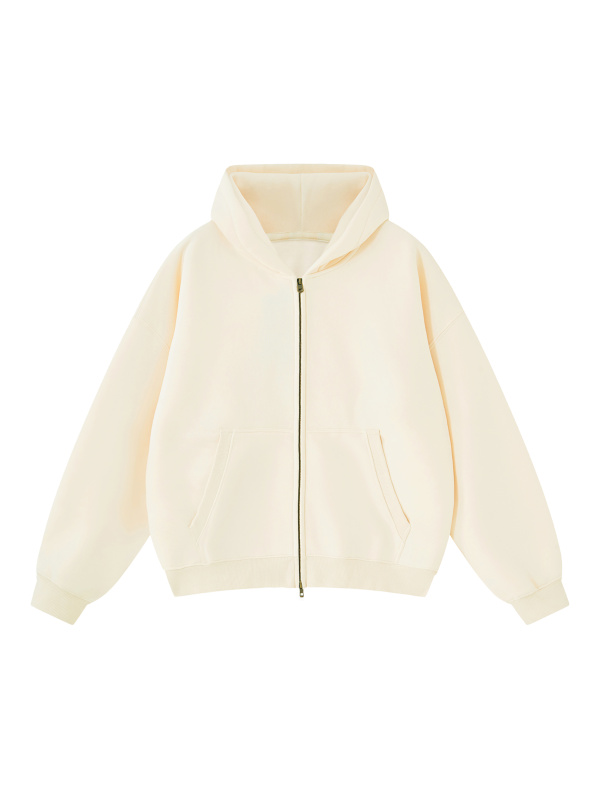 Essential Oversized Fleece Boxy Hoodie