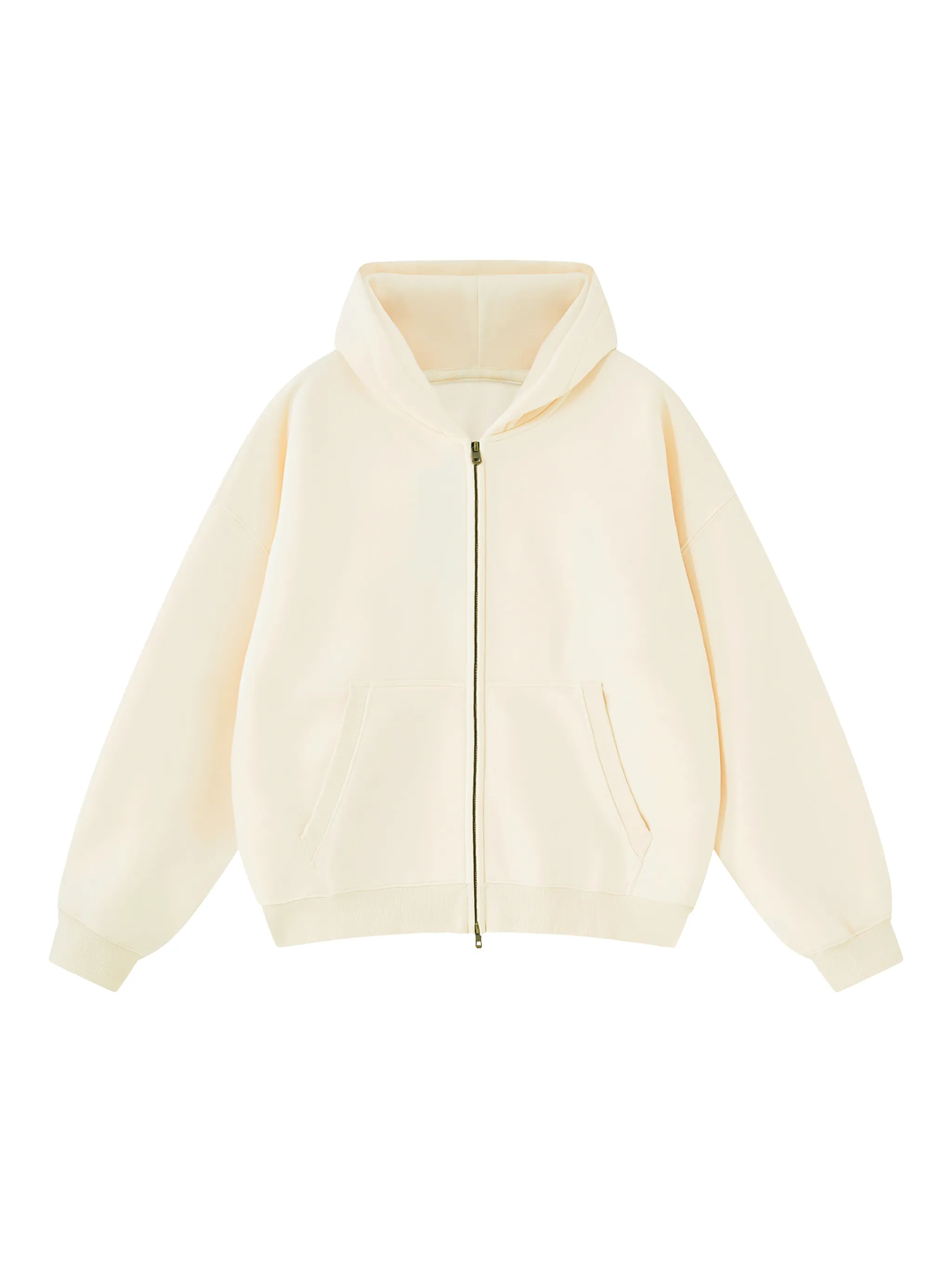 Essential Oversized Fleece Boxy Hoodie