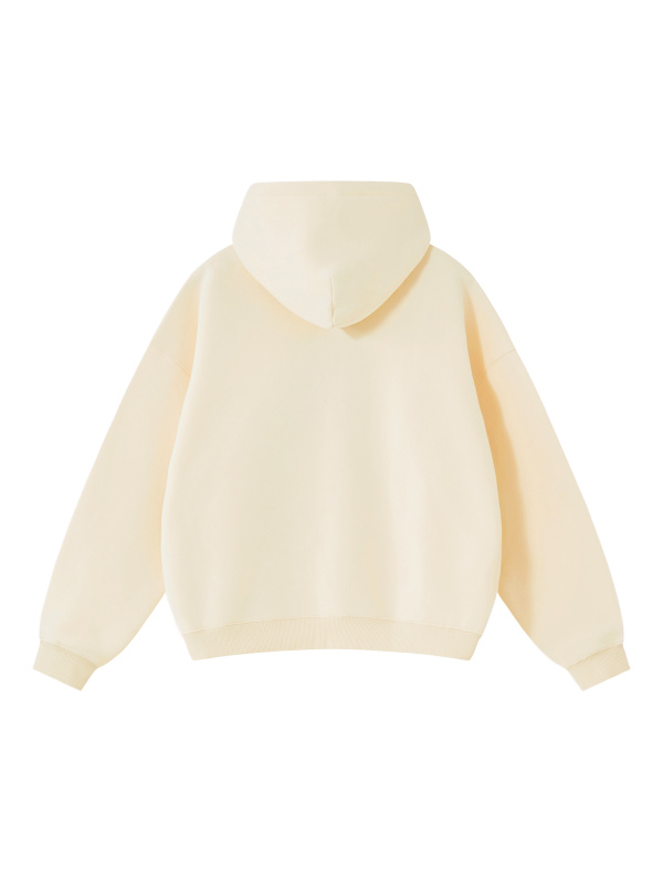 Essential Oversized Fleece Boxy Hoodie