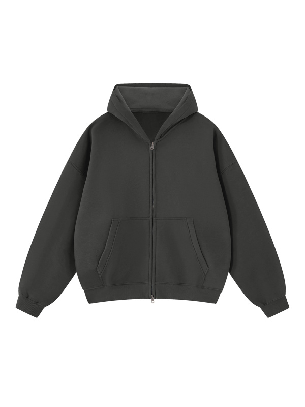 Essential Oversized Fleece Boxy Hoodie
