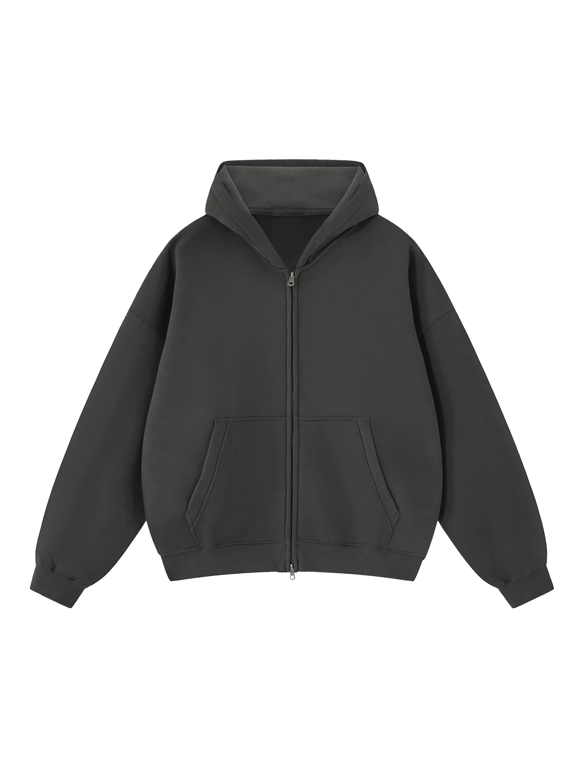 Essential Oversized Fleece Boxy Hoodie