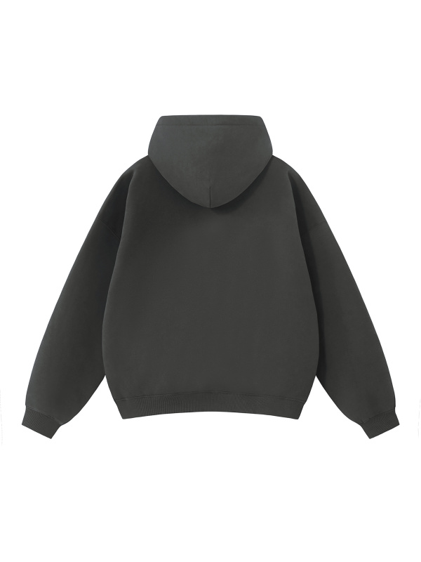 Essential Oversized Fleece Boxy Hoodie