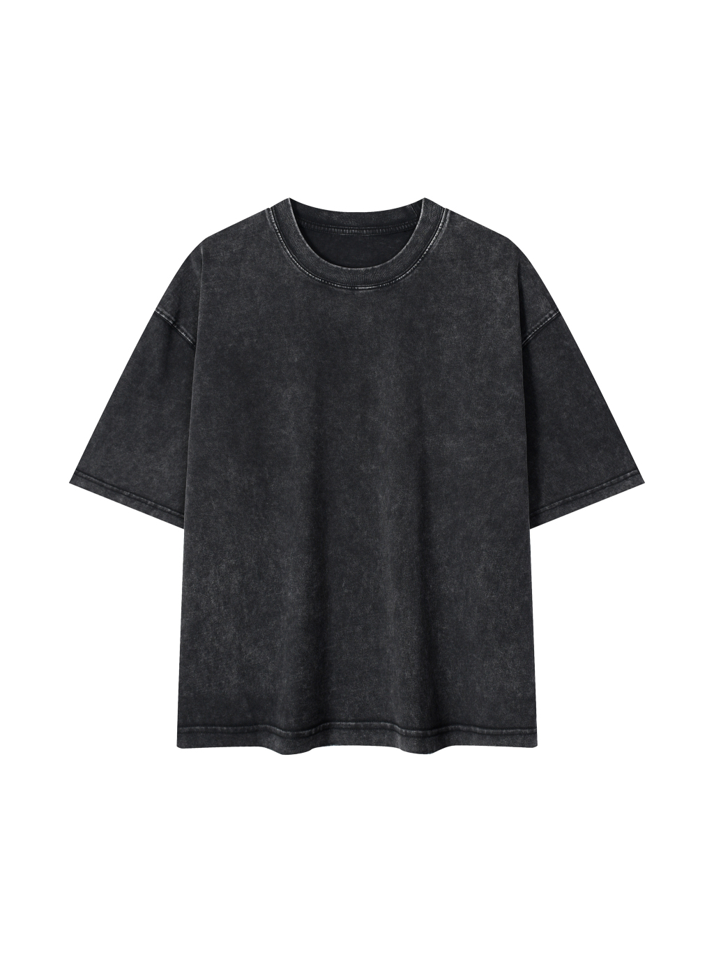 Mineral Wash Boxy Cotton T-Shirt