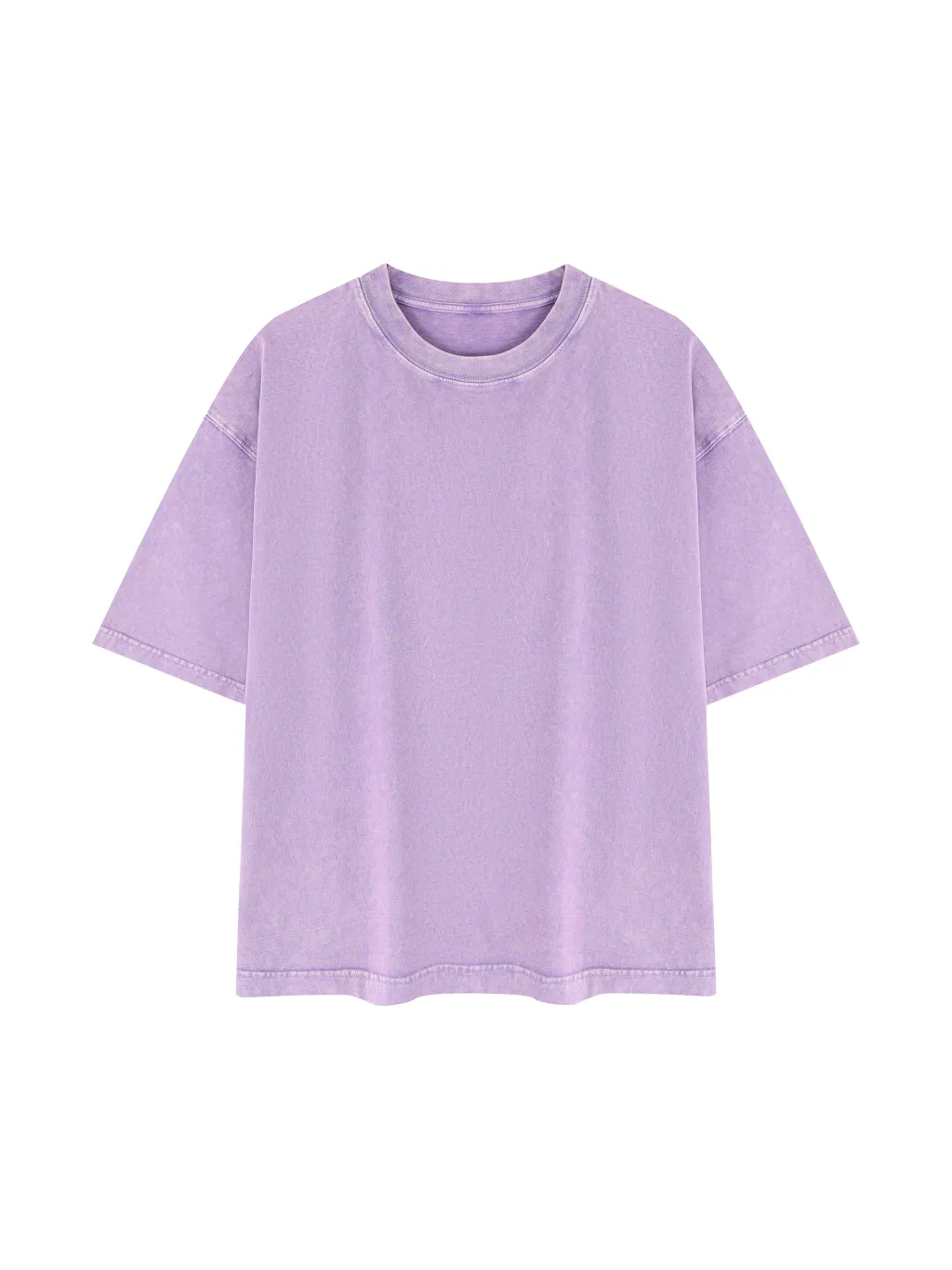 Mineral Wash Boxy Cotton T-Shirt