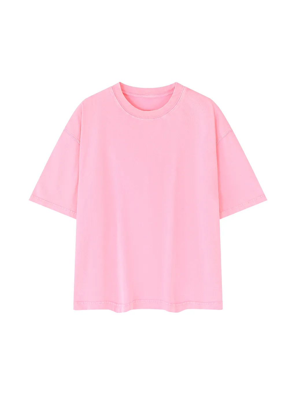 Mineral Wash Boxy Cotton T-Shirt