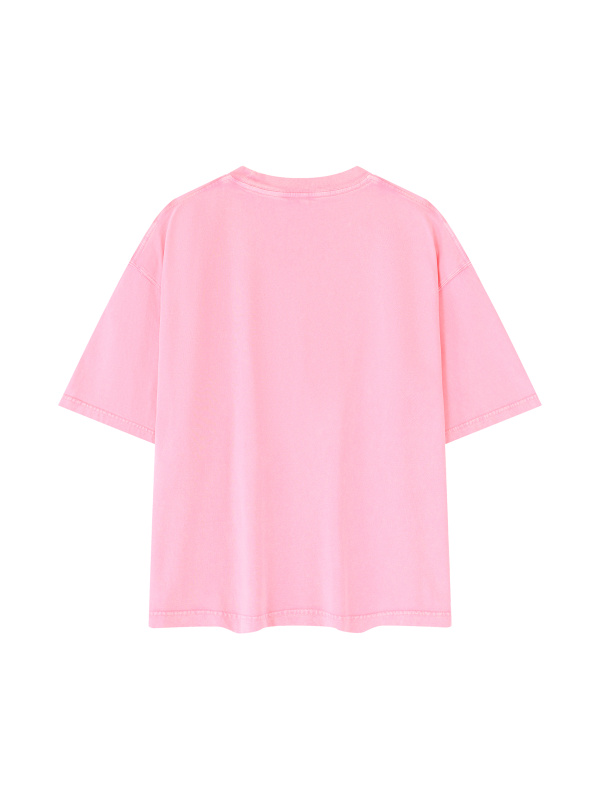 Mineral Wash Boxy Cotton T-Shirt