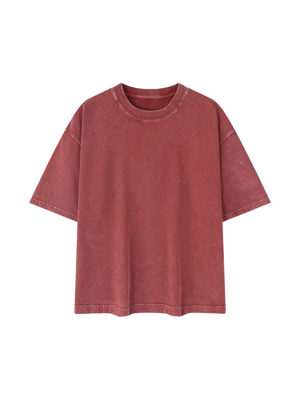 Mineral Wash Boxy Cotton T-Shirt