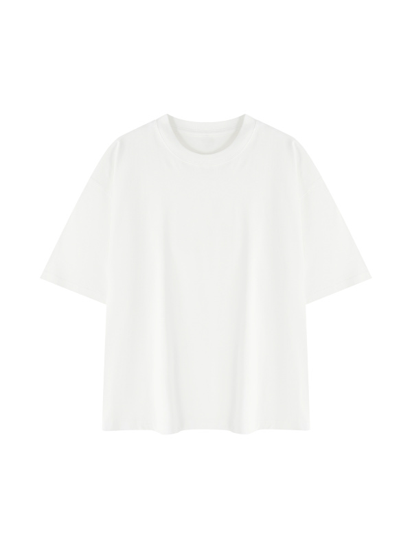 Mineral Wash Boxy Cotton T-Shirt