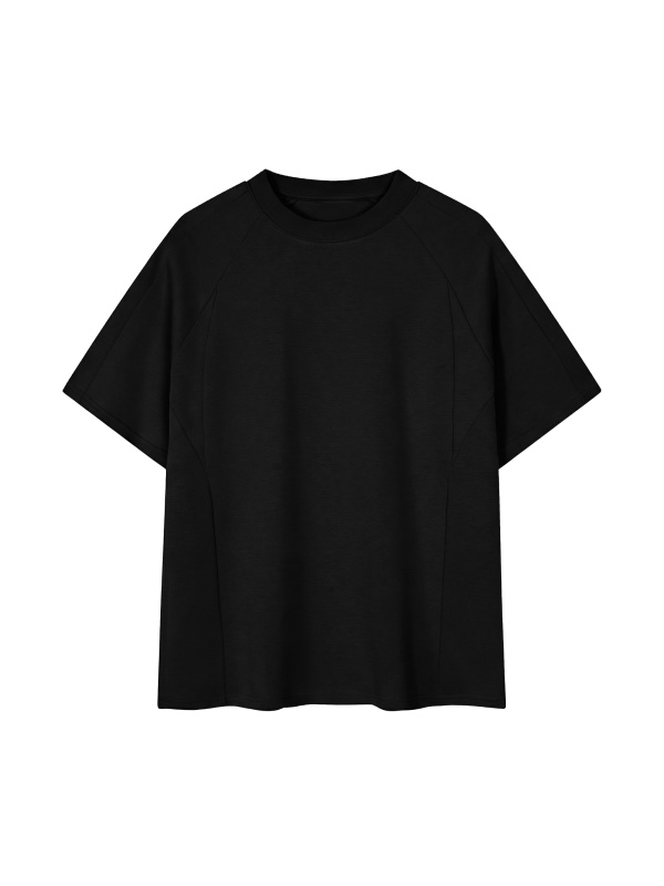 Unisex Oversized Paneled Raglan T-Shirt