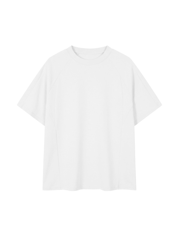 Unisex Oversized Paneled Raglan T-Shirt
