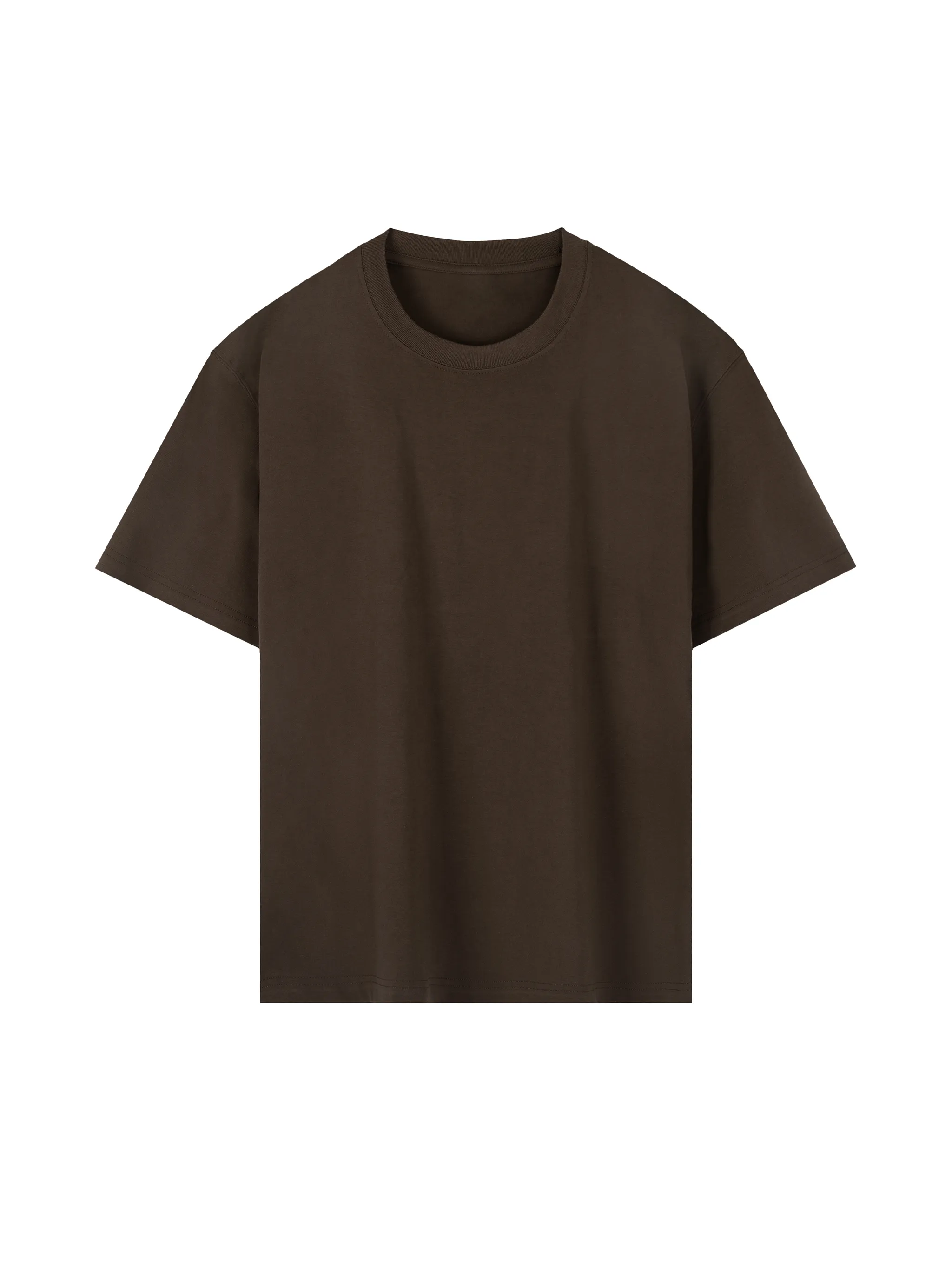 Heavyweight Drop Shoulder Cotton T-Shirt