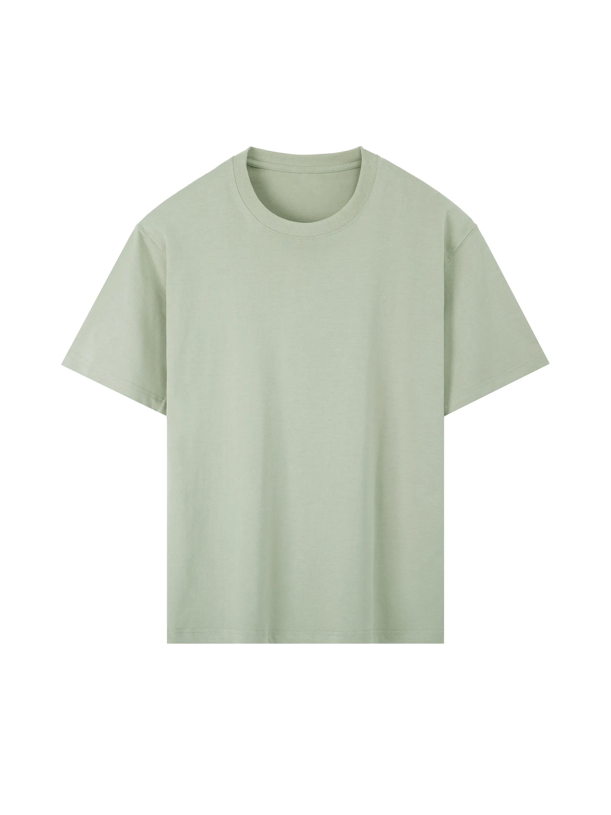 Heavyweight Drop Shoulder Cotton T-Shirt
