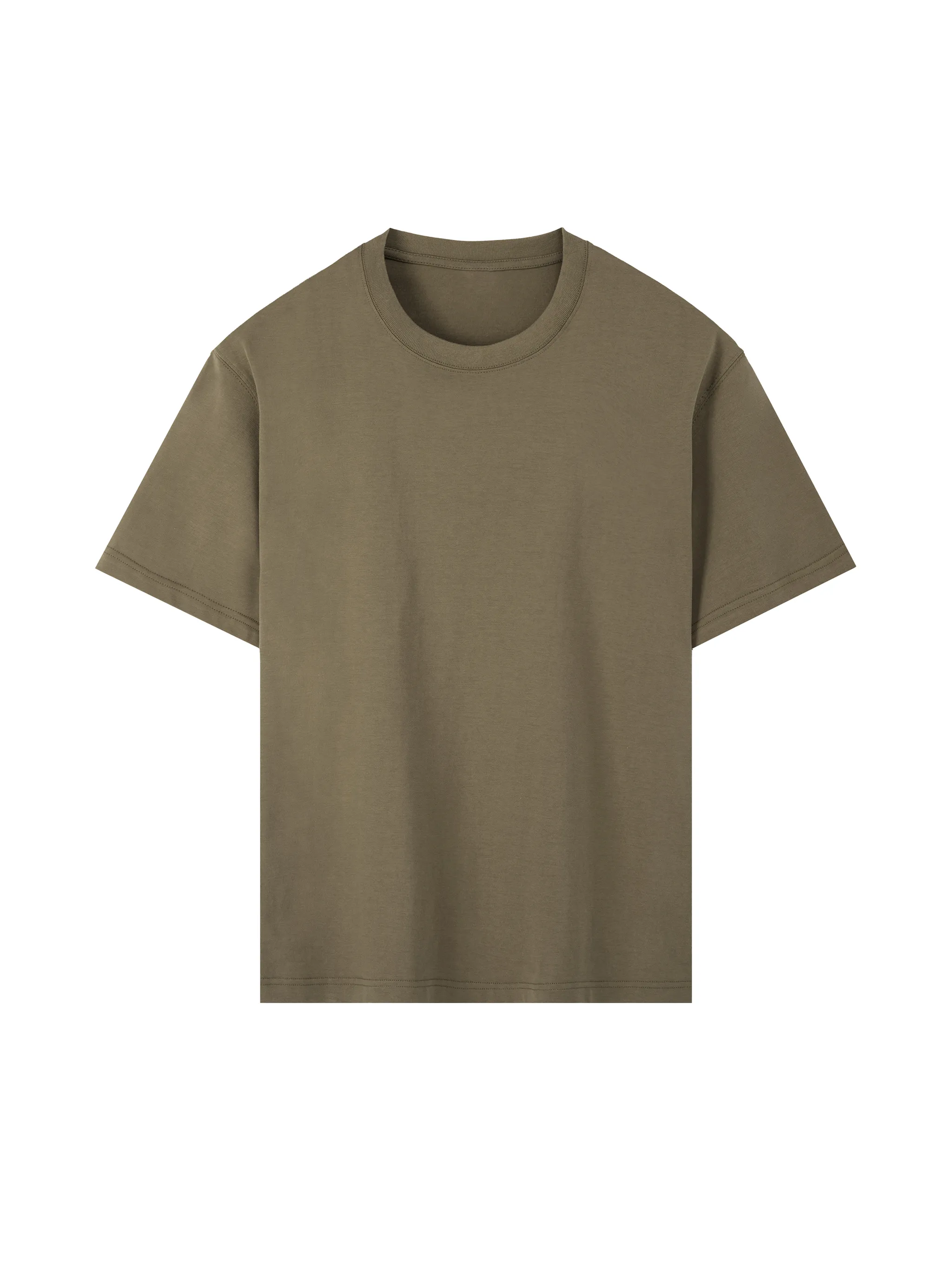 Heavyweight Drop Shoulder Cotton T-Shirt